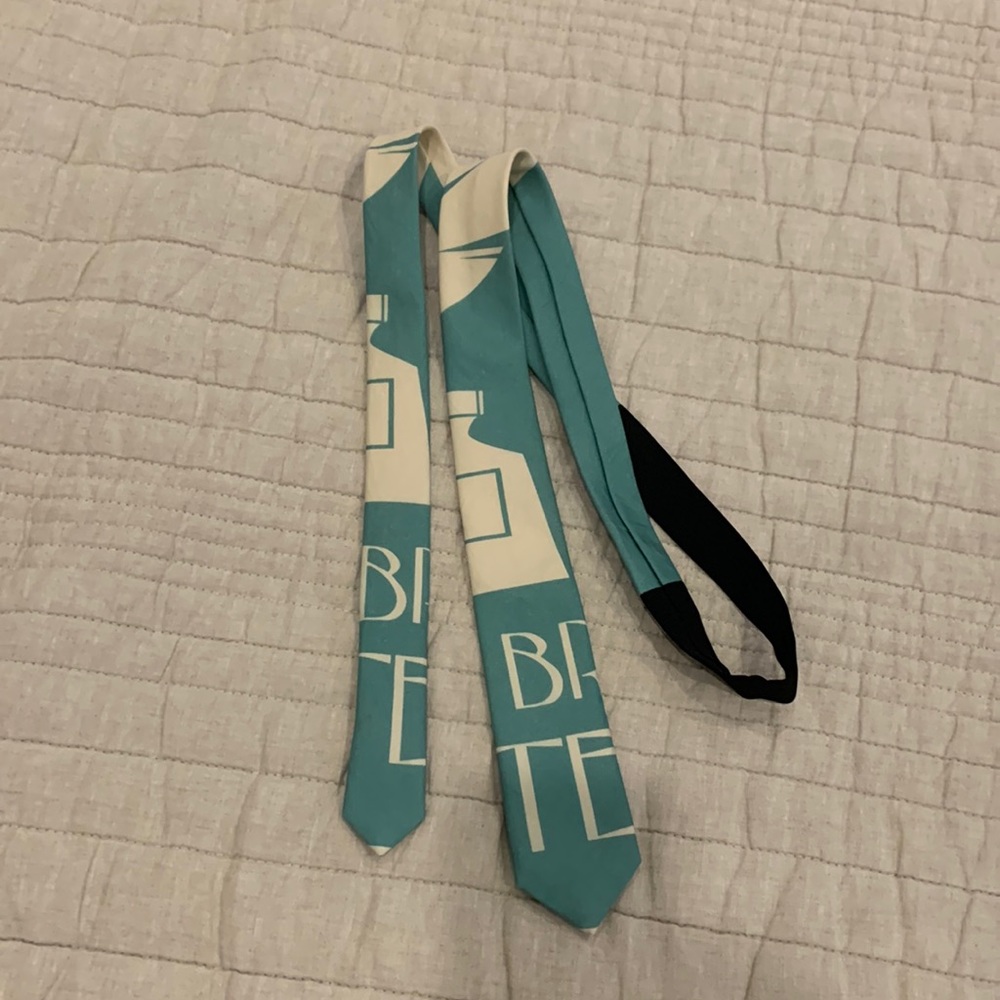 Slim Burberry tie